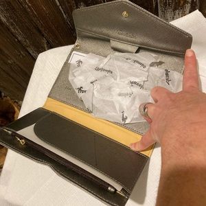 Sparkling sliver Travelambo large wallet